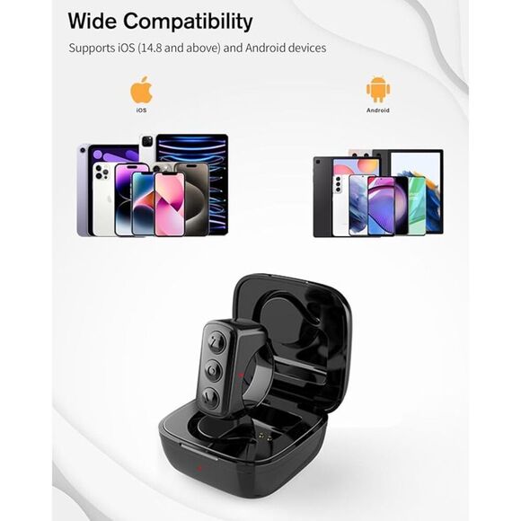 Tiktok Scrolling Ring, Page Turner for iPad iPhone & Android Tablet - Picture 1 of 2